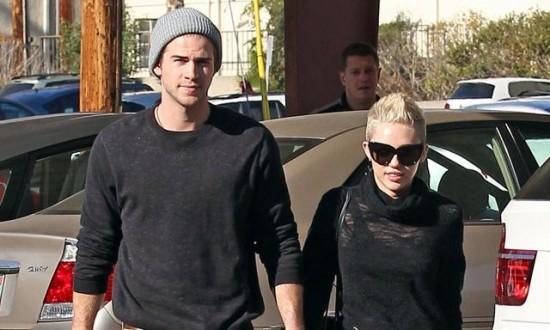 Liam Hemsworth y Miley Cyrus