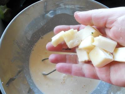 Coliflor rellena de brocoli