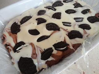 3 Chocolates Oreo Fudge Bars 3 Chocolates Oreo Fudge Bars