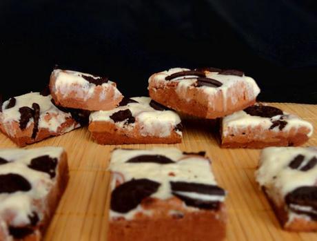 3 Chocolates Oreo Fudge Bars 3 Chocolates Oreo Fudge Bars