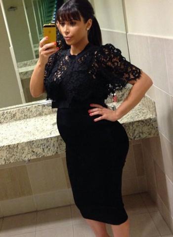 Kim Kardashian alquilo un piso completo del hospital donde dara a luz