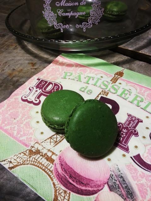 MACARONS DE PISTACHOS