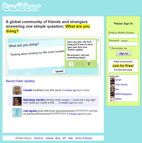 Twitter 2006