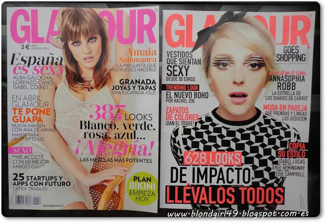 Revistas de moda de Abril, Glamour al detalle