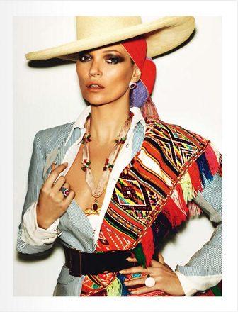 Kate Moss y Mario Testino, homenaje a Perú en Vogue París