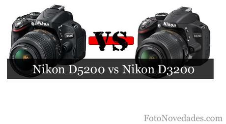 Nikon D5200 Vs Nikon D3200, D5200, d3200, versis, comparación, analisis, rivales, nikon