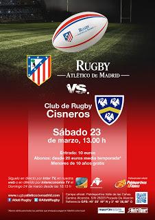 JORNADA DE RUGBY, DÍAS 23 Y 24 DE MARZO