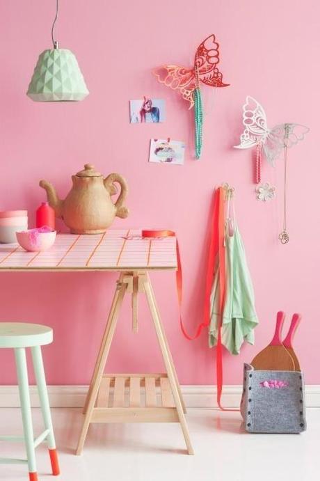 El color rosa en la decoración rosa21