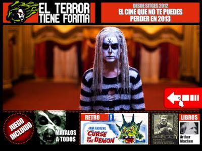 Una aplicación de El Terror Tiene Forma