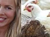 Para modelo colombiana comer pollo hace gays niños