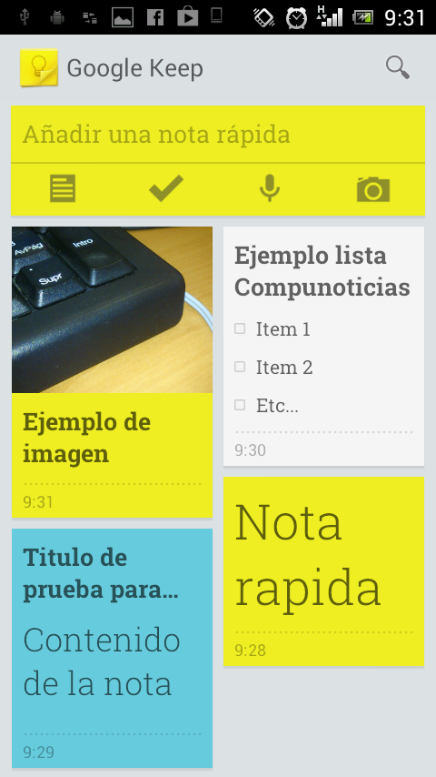 Google Keep Final