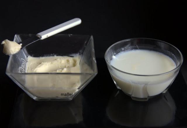 Mantequilla y buttermilk casero