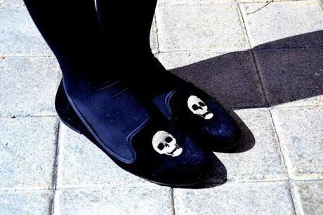 Skull Slippers