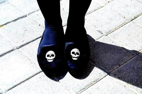 Skull Slippers