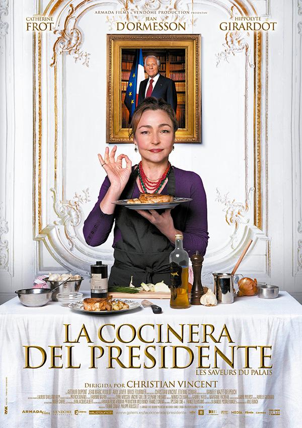 Póster: La cocinera del presidente (Christian Vincent, 2.012)