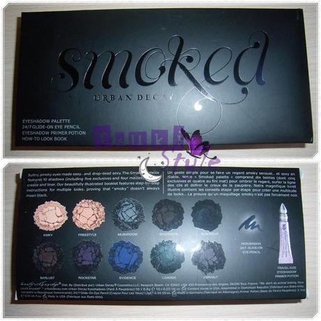 #Review# Paleta SMOKED ~ Urban Decay