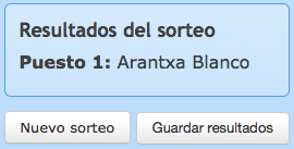 Y LA GANADORA ES......