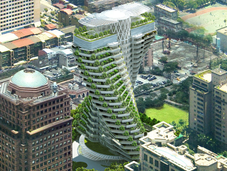 Comienzan construir edificio Taipei basado doble hélice