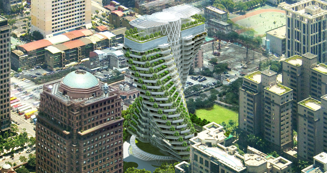 Comienzan a construir edificio en Taipei basado en la doble hélice del ADN