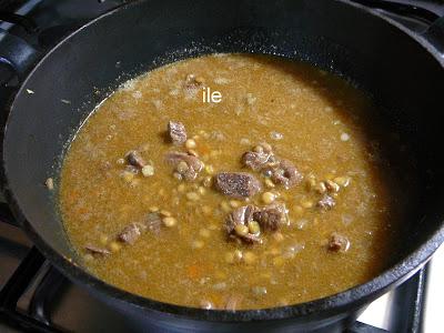 Guiso de lentejas sin tomate