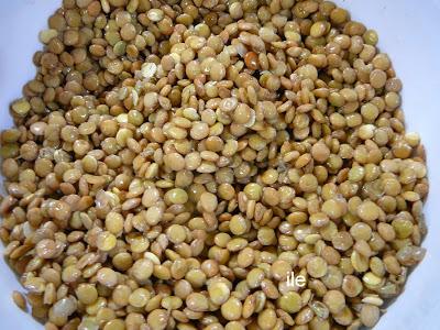 Guiso de lentejas sin tomate