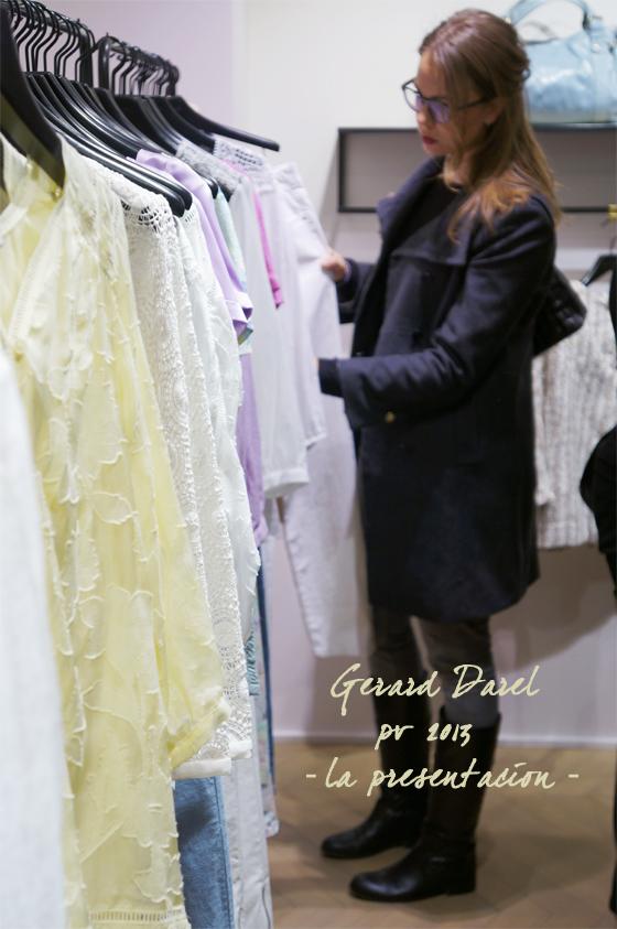 Entre prendas primaverales en Gerard Darel