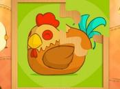 primer puzzle animales