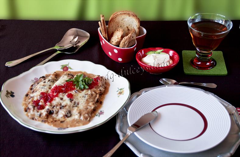 ESPARRAGOS RELLENOS DE ORICIOS