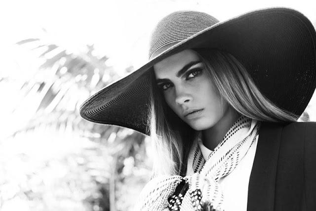 Cara Delevigne para Reserved Campaña Primavera 2013.