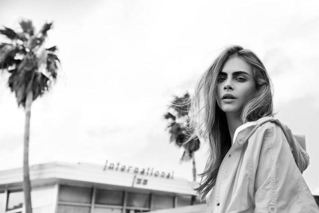 Cara Delevigne para Reserved Campaña Primavera 2013.