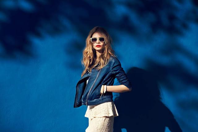 Cara Delevigne para Reserved Campaña Primavera 2013.