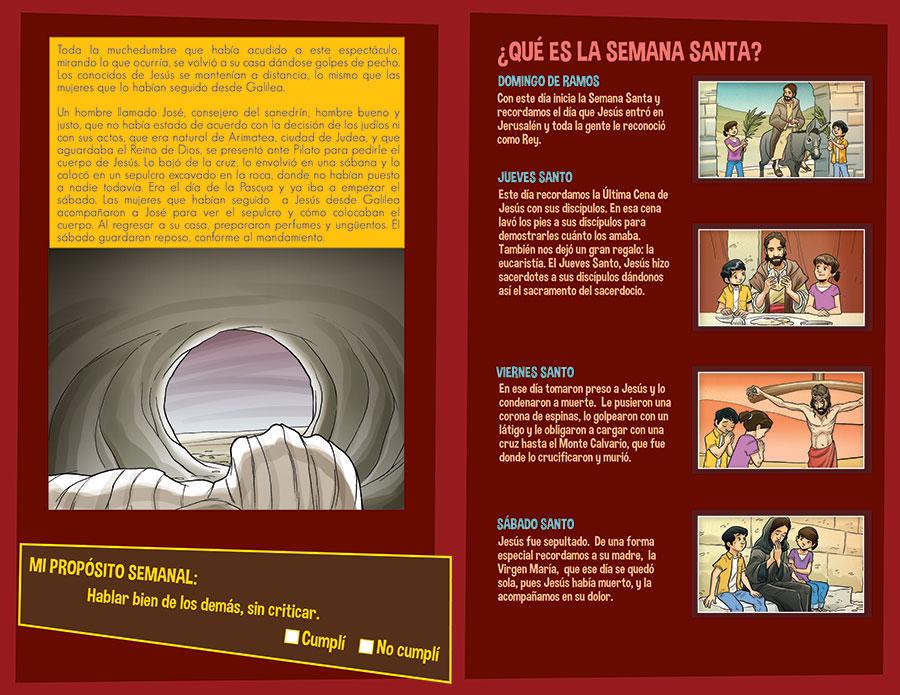 EVANGELIO DOMINICAL EN CÓMIC:(DOMINGO DE RAMOS)  24 DE MARZO DEL 2013