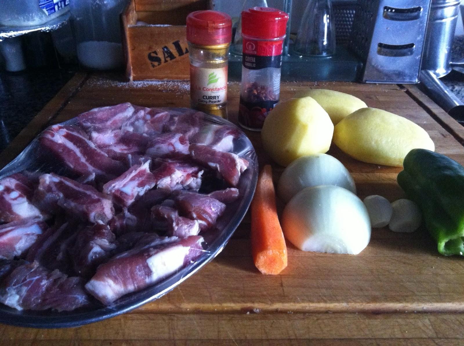 Costillas con patatas