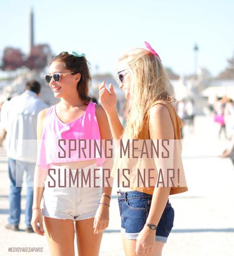 THINKING IN… Street Style, denim shorts, Paris Fashion Week