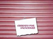 Cerrado vacaciones