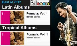 Romeo Santos, Hace Historia, numero 1 en Billboard