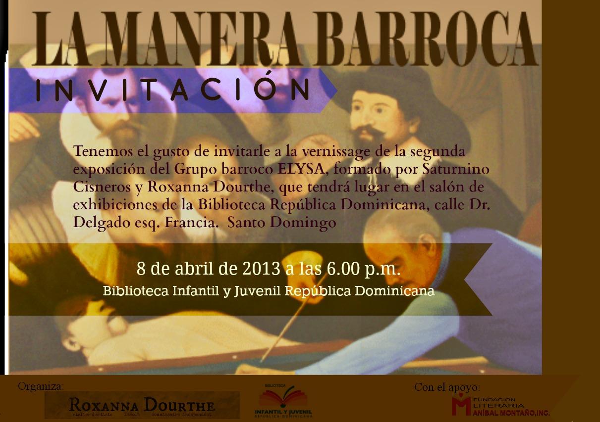 Exposición de pinturas, Grupo barroco ELYSA