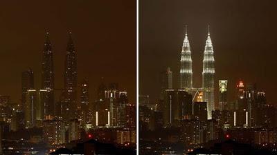 la hora del planeta en el mundo