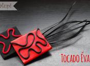 Tocado Évaro raso, plumas biot