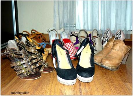 organize shoes