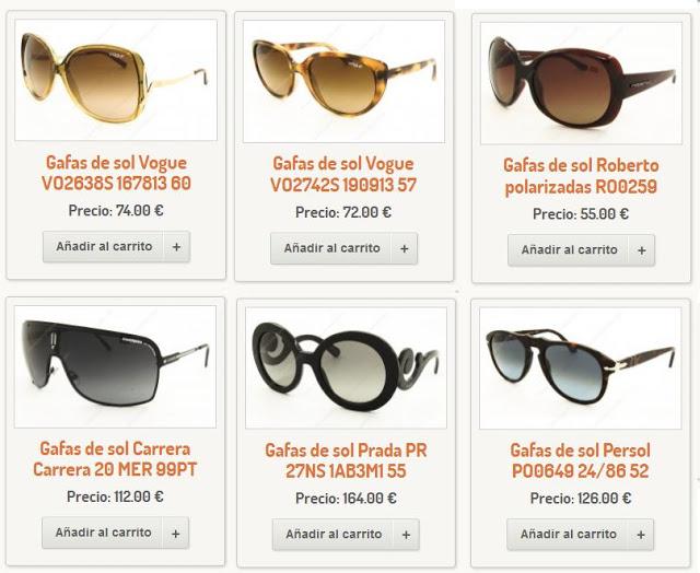 gafas de sol de moda