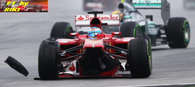 FERRARI NO CONCRETA LA BUENA ACUTACION DE LA POLE EN LA CARRERA DE MALASIA