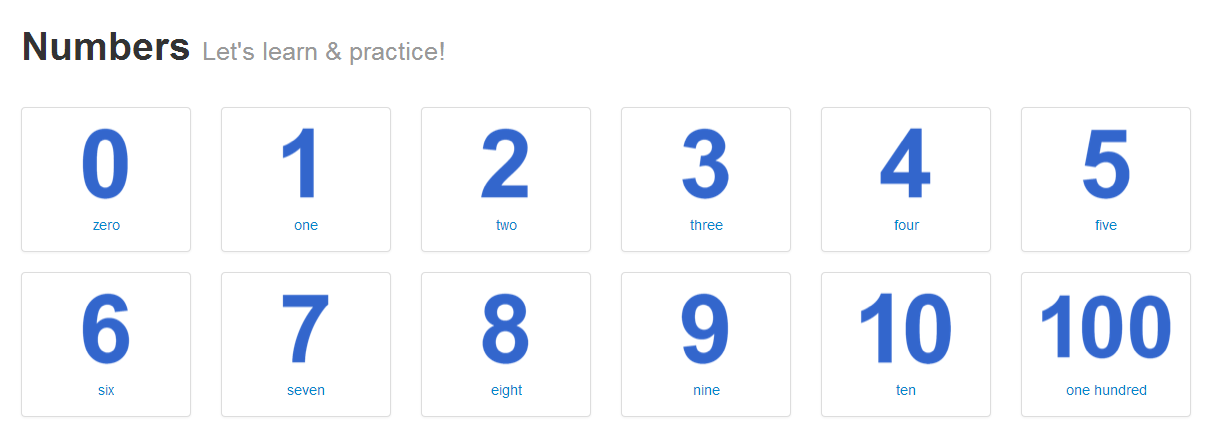 numbers_english_practice