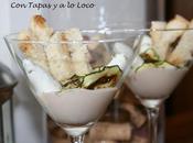 Crema atún calabacín queso