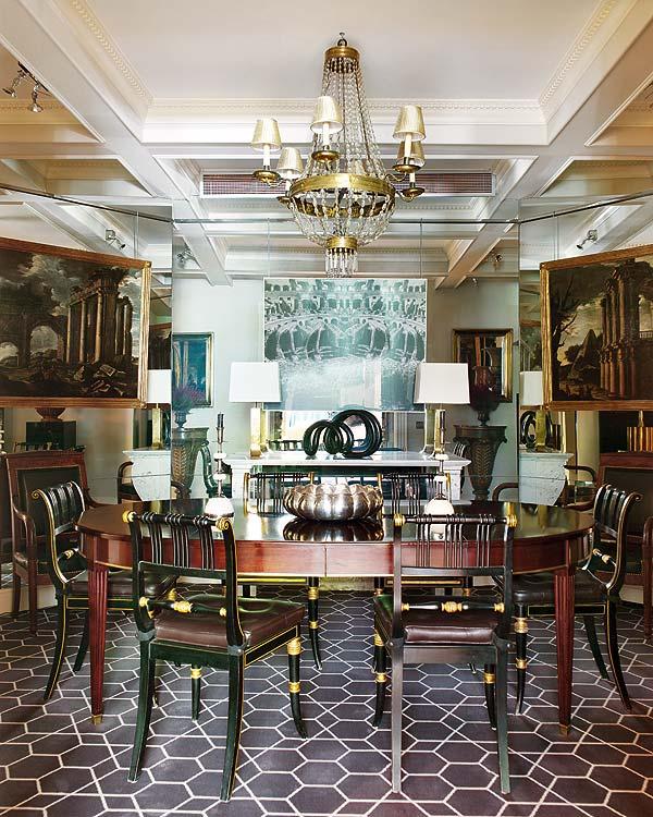 Decoración neoclásica versus moderna