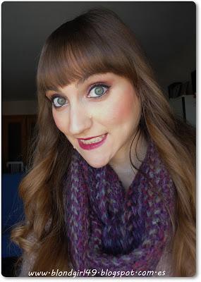 Look de maquillaje aframbuesado