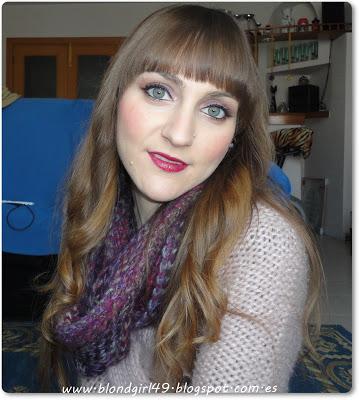 Look de maquillaje aframbuesado