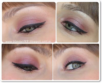 Look de maquillaje aframbuesado