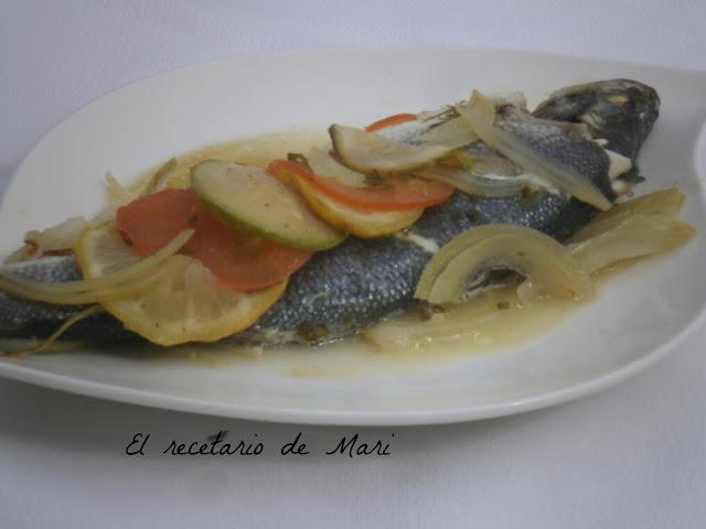 LUBINA EN PAPILLOTE