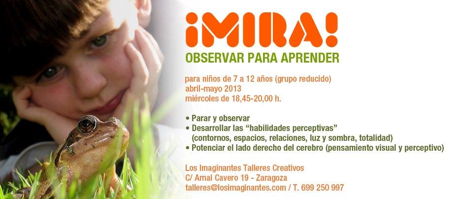 ¡MIRA! Observar para aprender